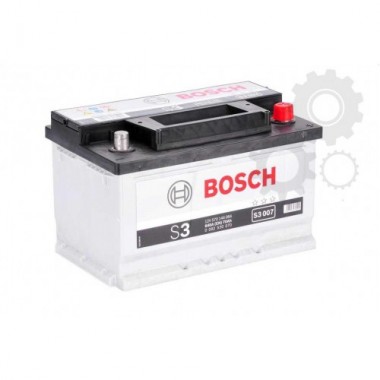 Bosch S3 70Ah EN640A R+ (S3007)