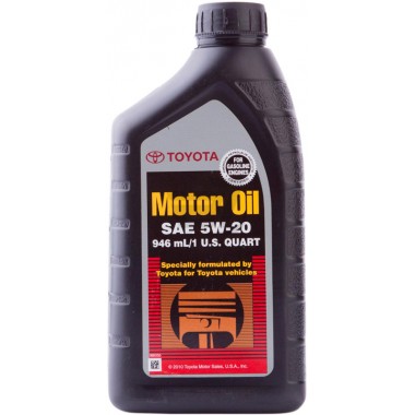 Toyota Motor Oil 5W-20 0.946 л.